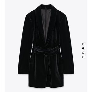 Zara Velvet Mini Dress
